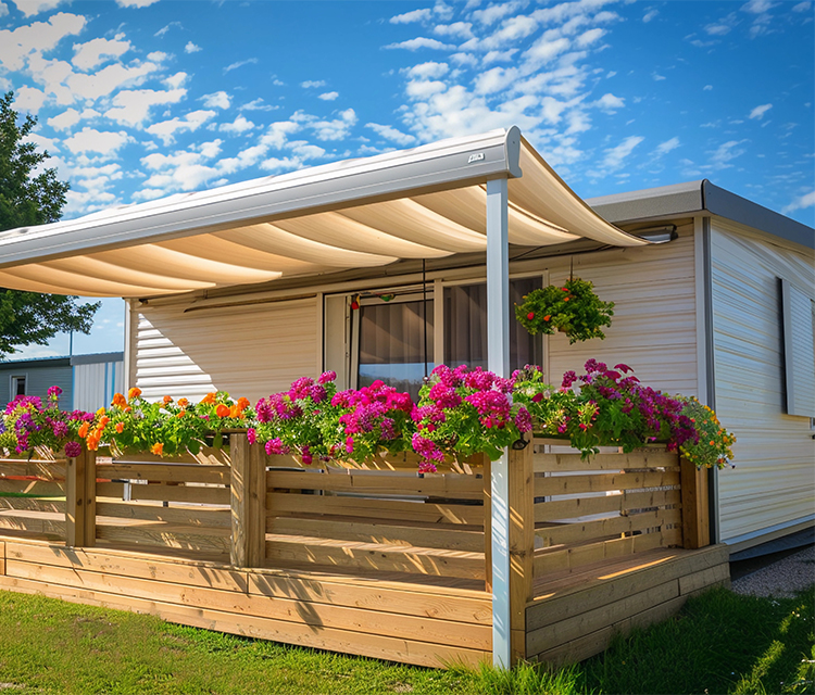 Réparation extérieure de mobil-home dans la Somme
