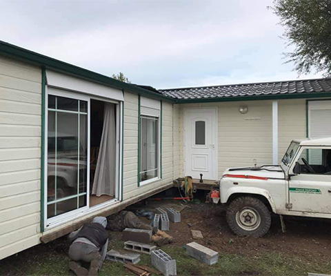 Rénovation et réparation d’un mobil-home dans la Somme